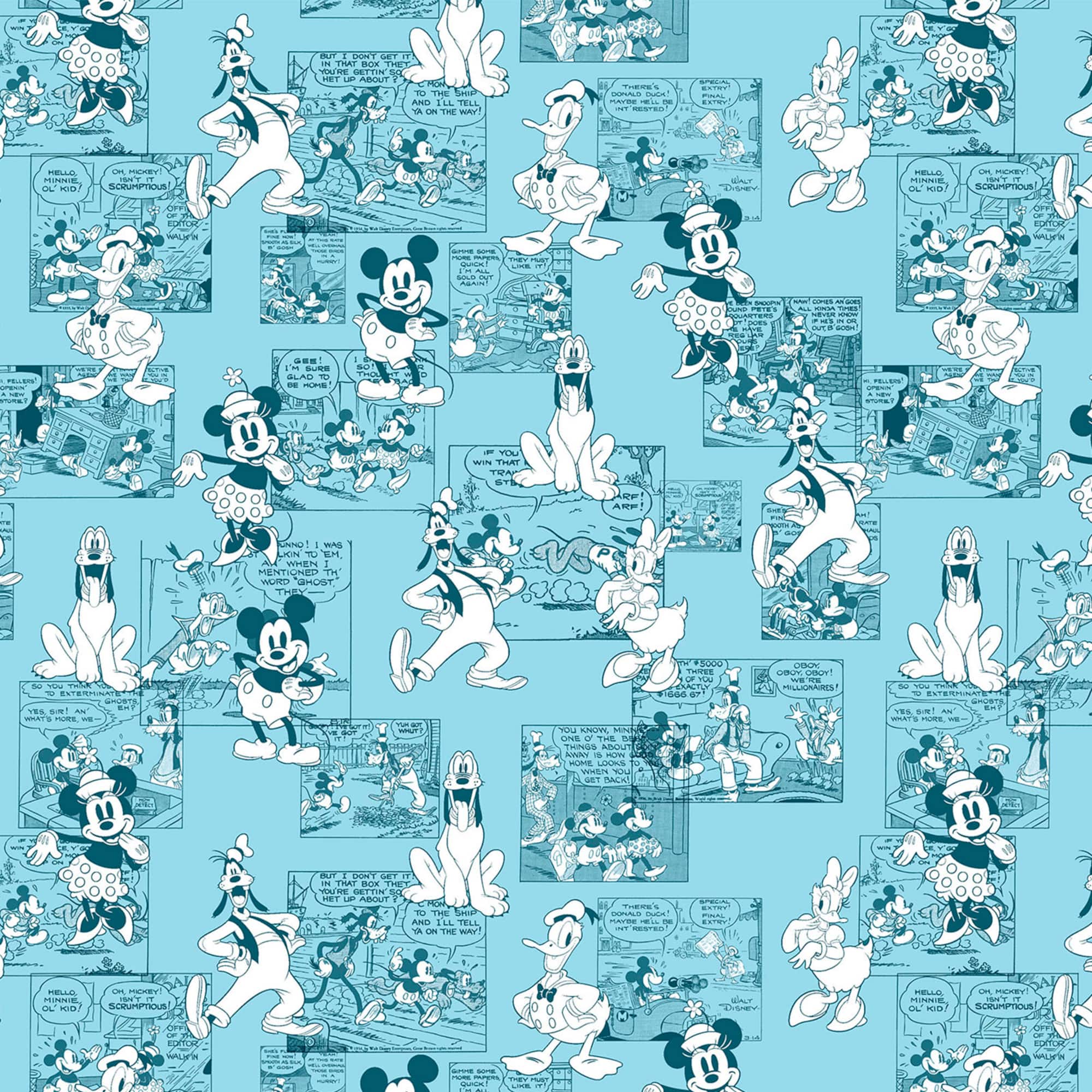 Disney® Mickey Mouse Sensational Cotton Fabric